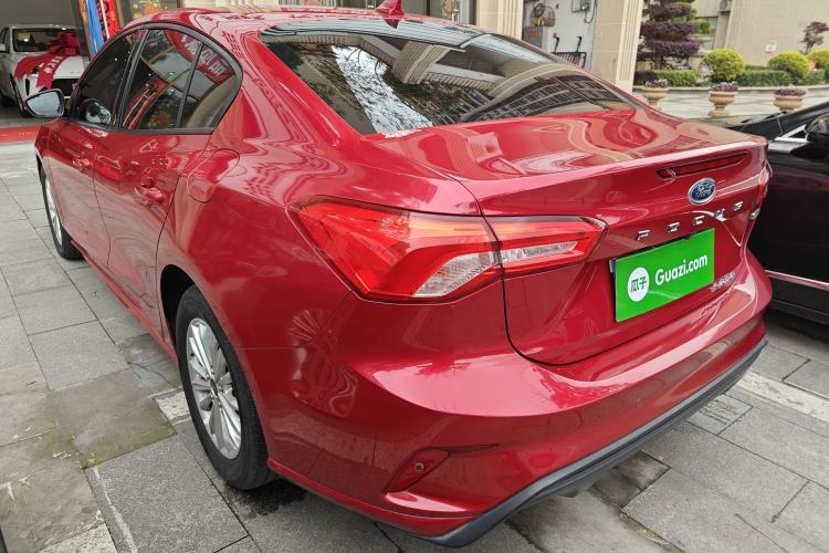 Used Ford Focus 2020 Sedan EcoBoost 180 Automatic Trend Edition Rear Left 45 Deg