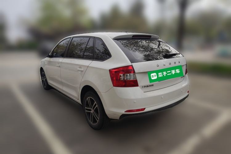 Used Skoda Rapid Spaceback 2019 Revised Version 1.5L Automatic Standard Edition China VI Rear Left 45 Deg