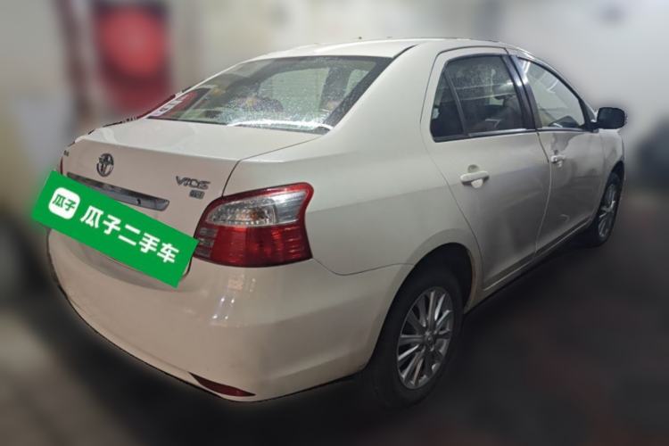 Used Toyota Vios 2011 1.6L GL-i Sunroof Version AT Rear Right 45 Deg