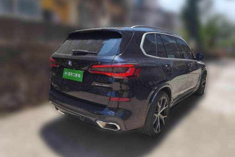 Used BMW X5 2022 Restyled xDrive 40Li M Sport Package Rear Right 45 Deg