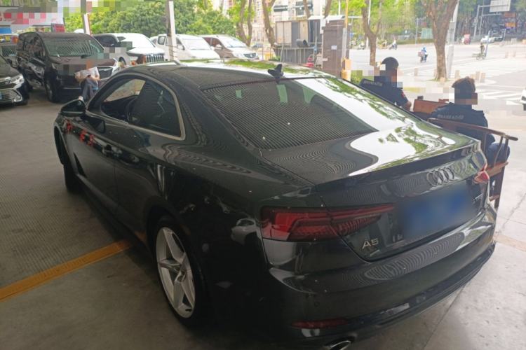 Used Audi A5 2020 Coupe 40 TFSI Fashion Edition China VI Emission Standard Rear Left 45 Deg