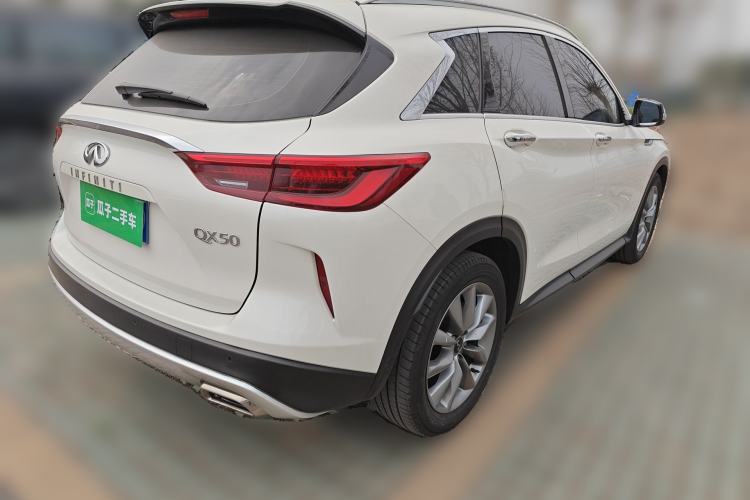 Used Infiniti QX50 2020 2.0T Two-Wheel Drive Fashion Edition Rear Right 45 Deg