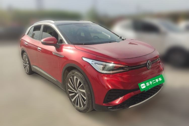 Used Volkswagen ID.4 X 2021 Pro Smart Long-Range Edition Front Right 45 Deg