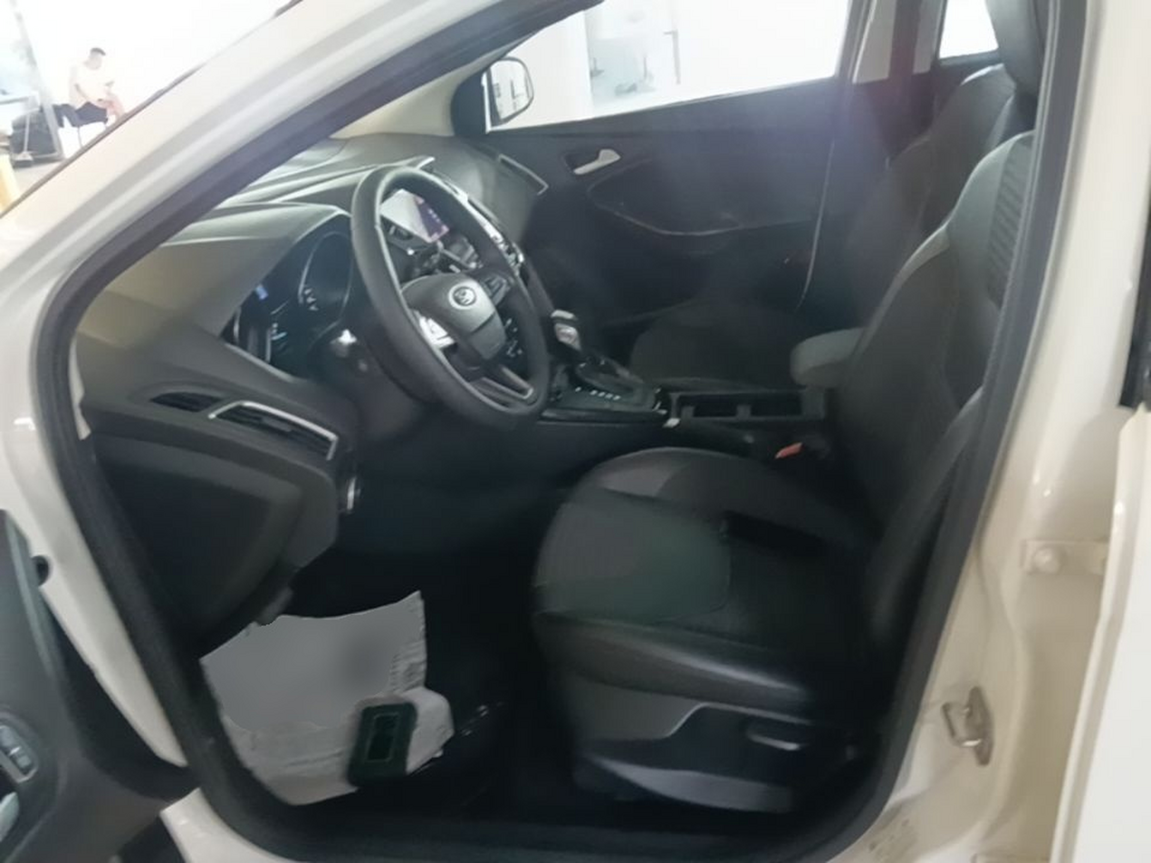 Vordere Reihe im Auto