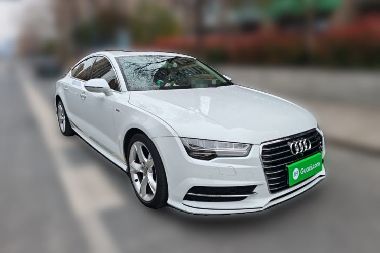Used Audi A7 2018 40 TFSI Ambition Edition Front Right 45 Deg
