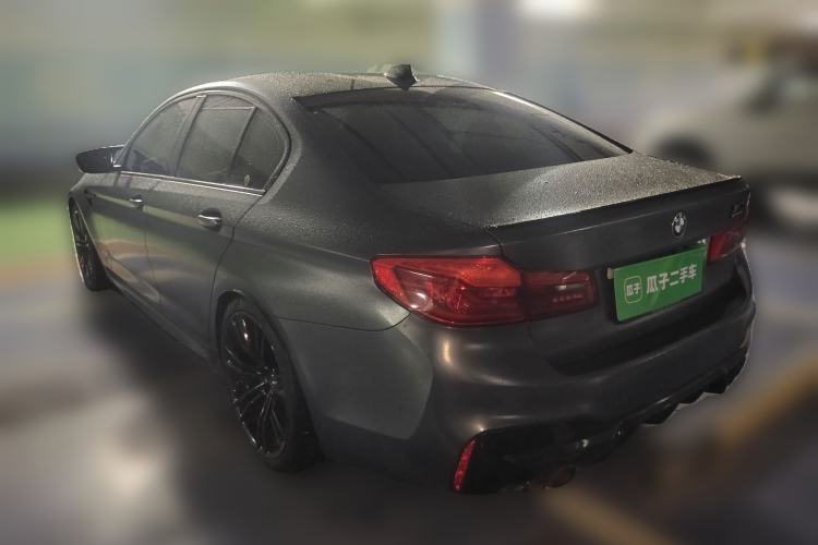 Used BMW M5 2019 M5 Thunder Edition Rear Left 45 Deg