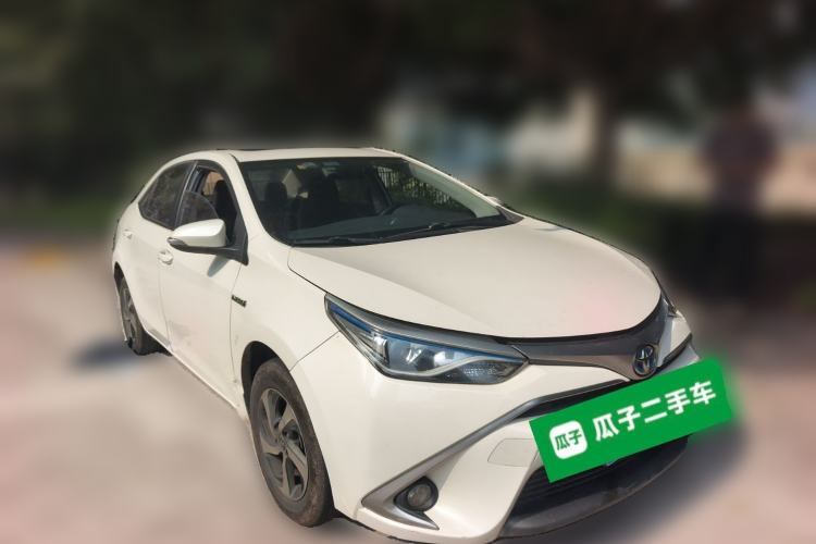 Used Toyota Levin 2017 Revised Dual-Engine 1.8H GS E-CVT Elite Sunroof Version China V Standard Front Right 45 Deg