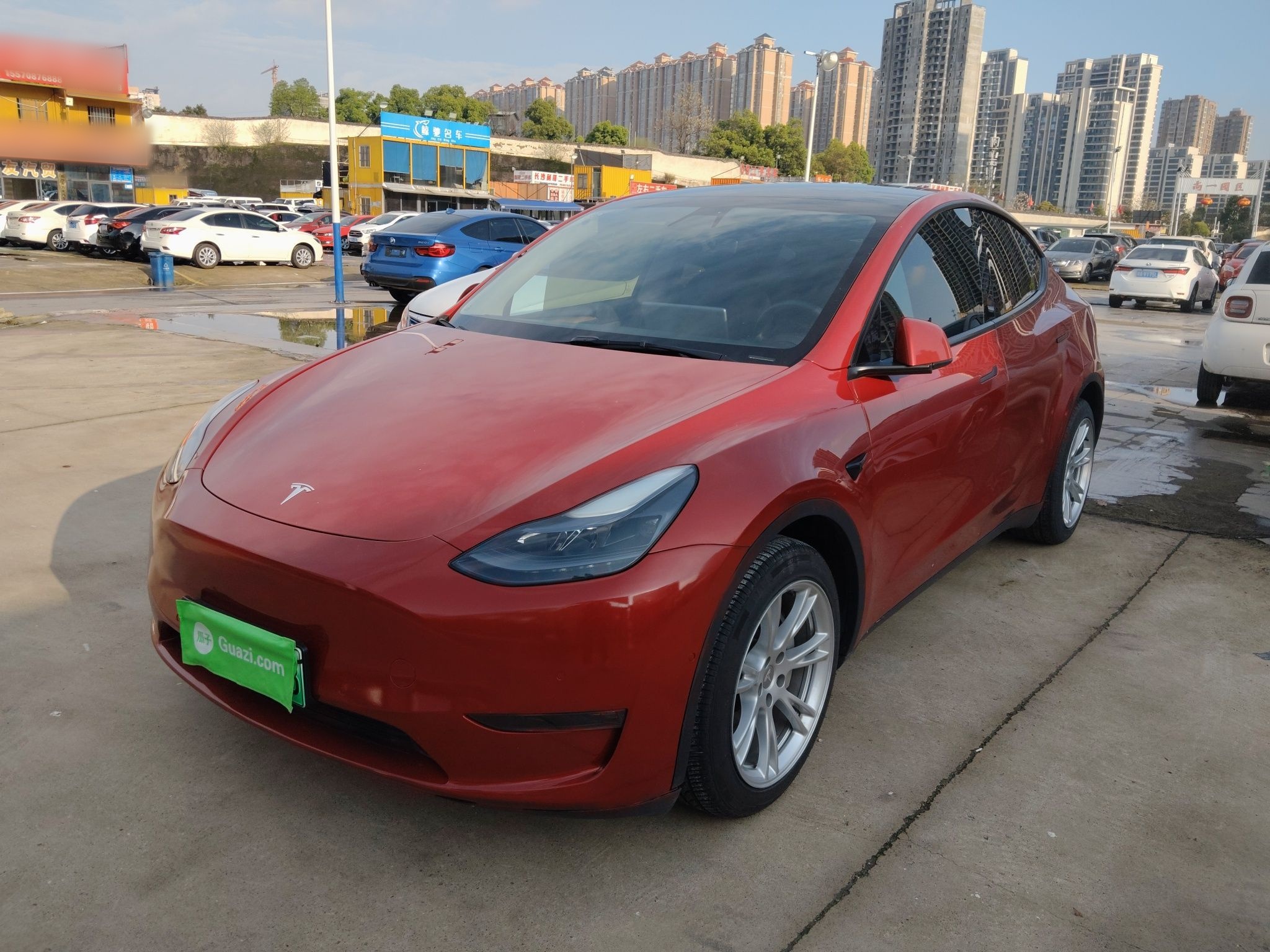 تحت مقدمة السيارة