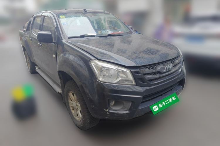Used Isuzu JLM 2018 2.5T Four-Wheel Drive Diesel Luxury Version with Extended Cargo Bed JE4D25Q5A