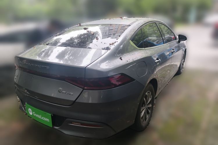 Used BYD Qin PLUS 2023 Champion Edition DM-i 55KM Leading Model Rear Right 45 Deg