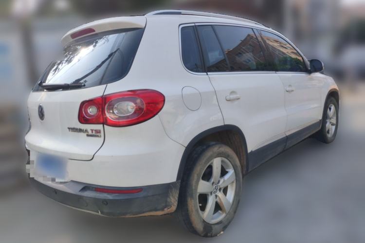 Used Volkswagen Tiguan 2012 2.0 TSI Automatic All-Wheel Drive Elite Edition Rear Right 45 Deg