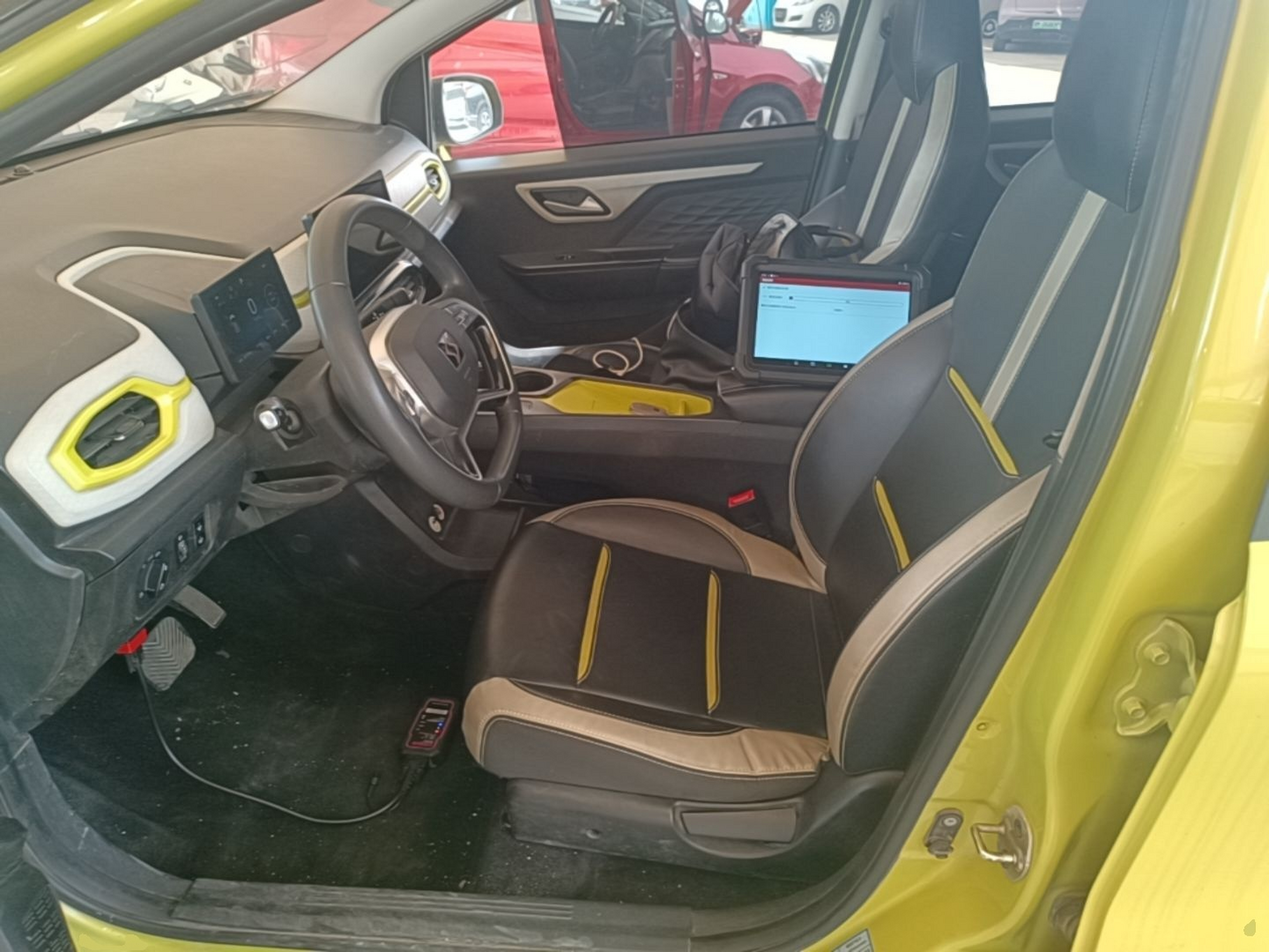 Avant de la voiture
