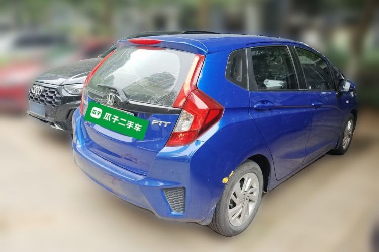 Used Honda Fit 2014 1.5L LX CVT Comfort Model Rear Right 45 Deg