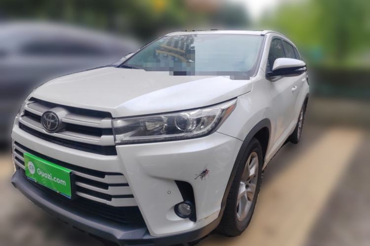 Used Toyota Highlander 2018 2.0T Four-Wheel Drive Luxury Version 7 Seats China VI Standard