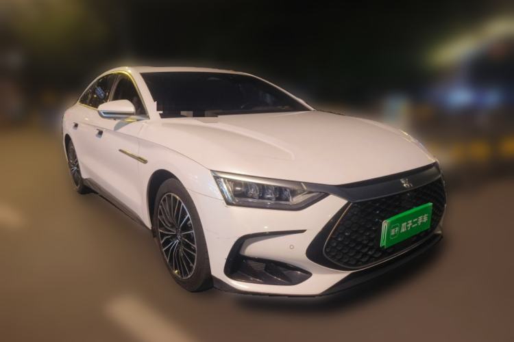 Used BYD Han 2022 DM-i 121KM Prestige Model Front Right 45 Deg