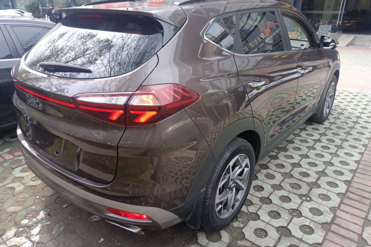 Used Hyundai Tucson 2019 280TGDi Dual-Clutch Two-Wheel Drive Fashion Edition China V Standard Rear Right 45 Deg
