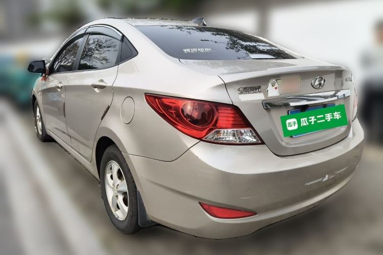 Used Hyundai Verna (older generation) 2010 Sedan 1.4L Automatic Fashionable GT Model Rear Left 45 Deg