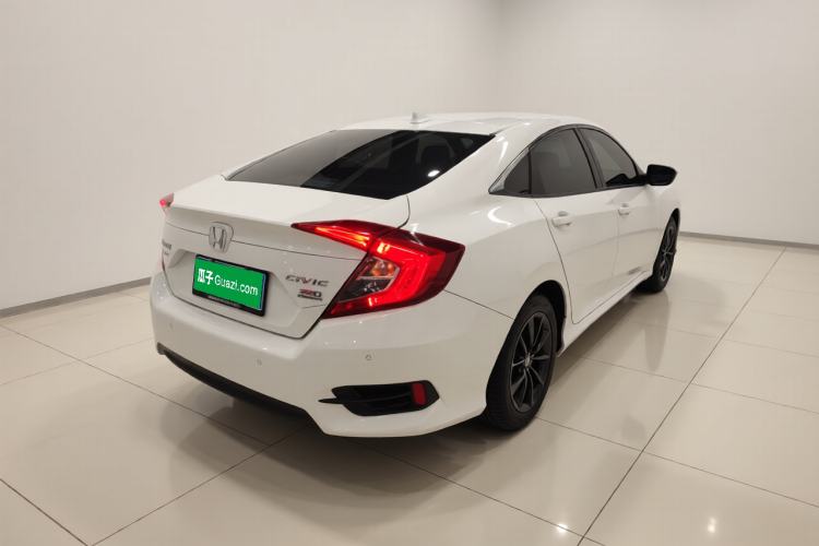 Used Honda Civic 2019 220TURBO CVT Dynamic Edition China VI Rear Right 45 Deg