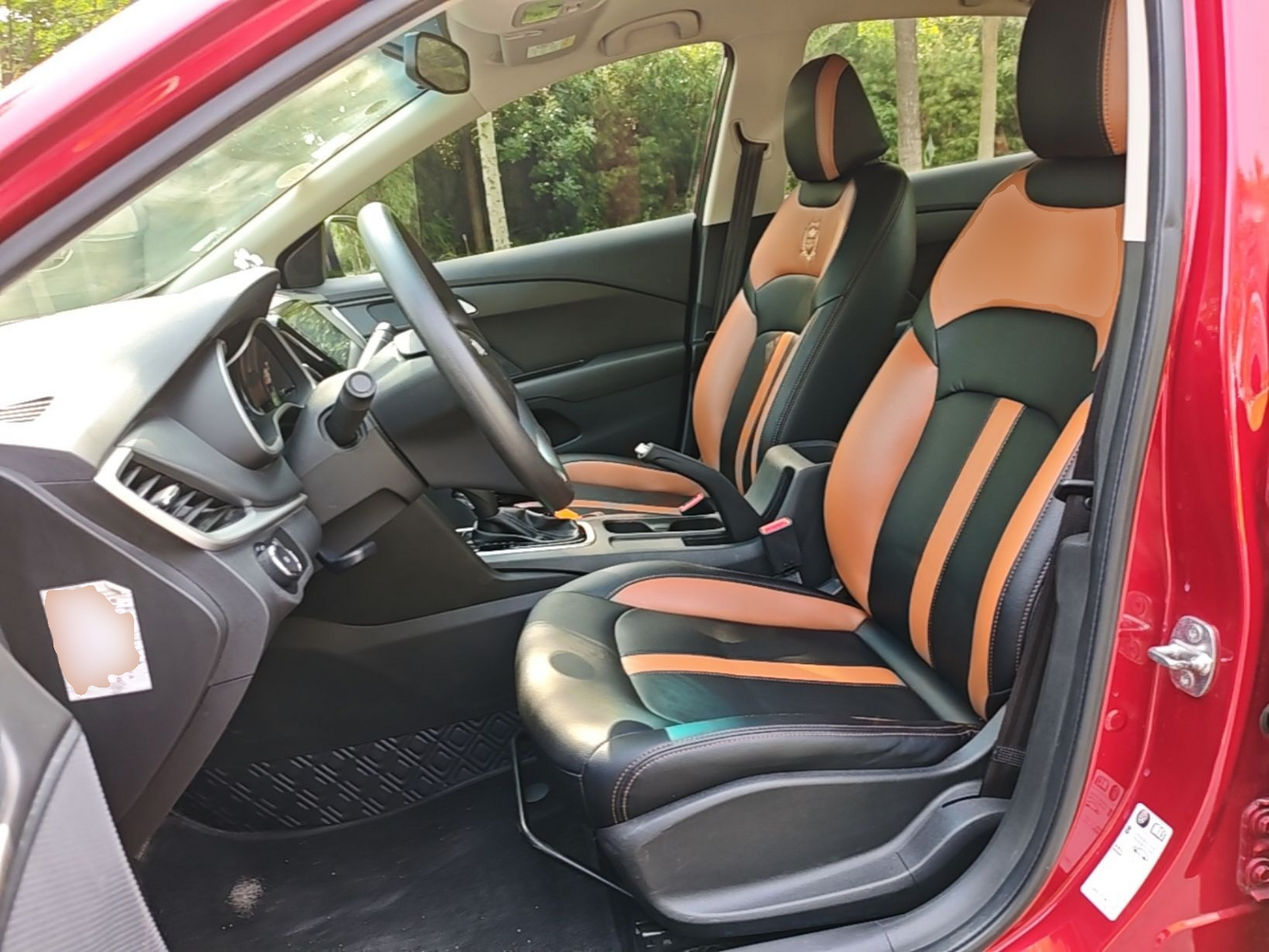 Avant de la voiture