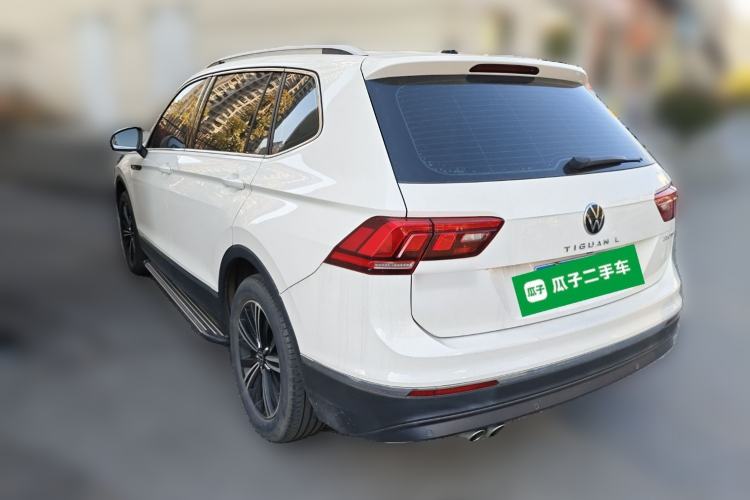 Used Volkswagen Tiguan L 2021 330TSI Automatic Two-Wheel Drive Smart Edition Rear Left 45 Deg