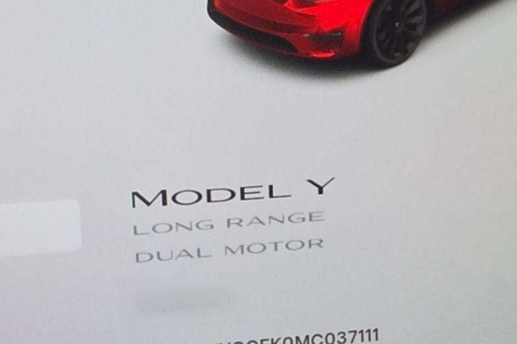 Used Tesla Model Y 2021 Long-Range All-Wheel-Drive Version 3D7

