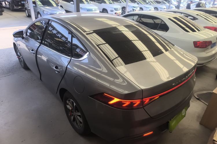 Used BYD Qin PLUS 2023 Champion Edition DM-i 55KM Leading Model Rear Left 45 Deg