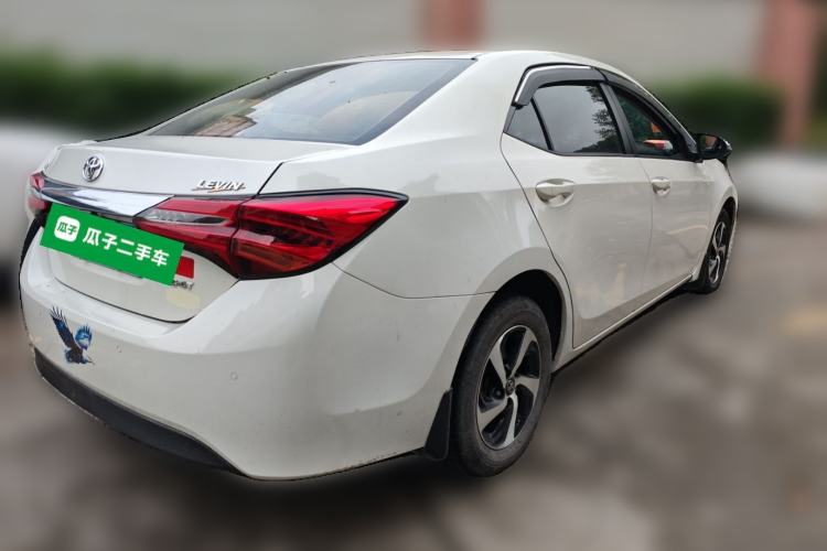 Used Toyota Levin 2017 Revised 185T CVT Elite Edition China V Standard Rear Right 45 Deg