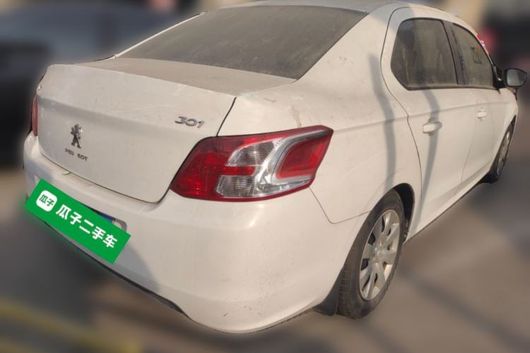 Used Peugeot 301 2014 1.6L Manual Comfort Edition Rear Right 45 Deg