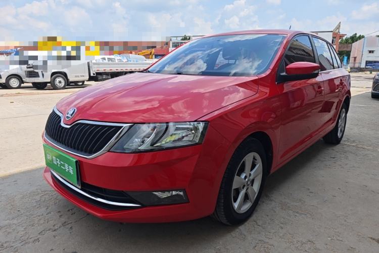 Used Skoda Rapid Spaceback 2019 Revised Version 1.5L Automatic Comfort Edition China VI Standard