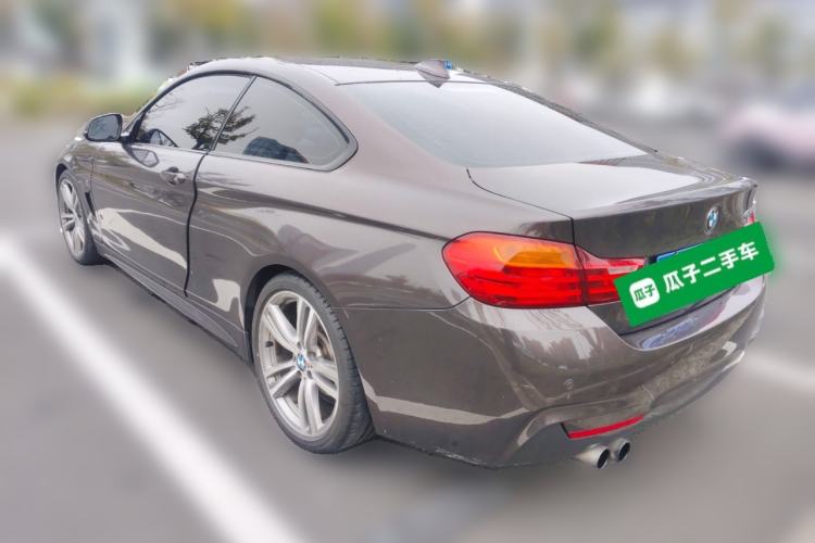 Used BMW 4 Series 2016 420i Design Package Model Rear Left 45 Deg