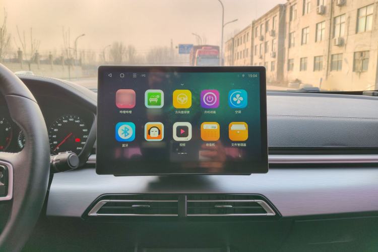 Used BYD Qin 2019 1.5L Automatic Luxury Model Audio And AC Panel