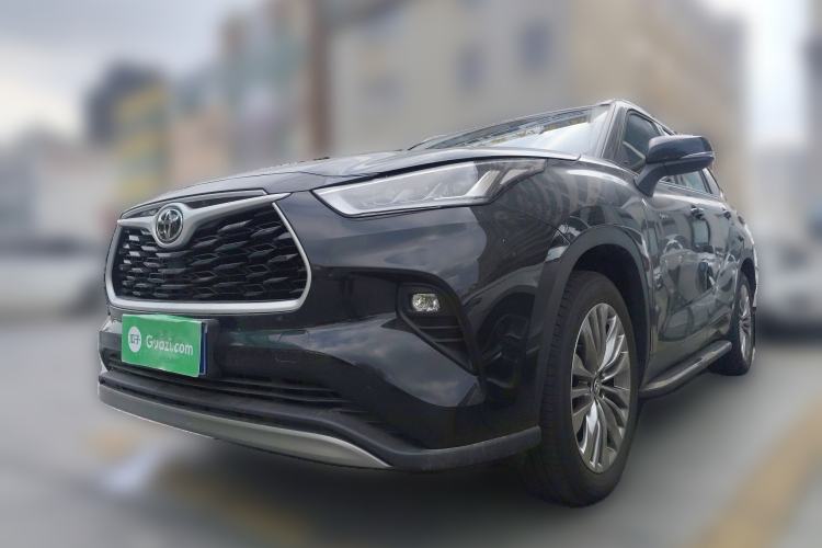 Used Toyota Highlander 2024 2.5L Smart Electric Hybrid Dual-Motor Two-Wheel Drive Luxury Version 7 Seats