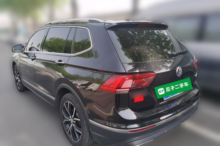 Used Volkswagen Tiguan L 2019 380TSI Automatic All-Wheel Drive Luxury Edition with 7 Seats China VI Standard Rear Left 45 Deg