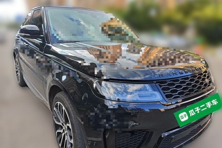 Used Land Rover Range Sport 2021 3.0 L6 YAO Black Edition Front Right 45 Deg