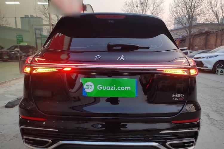 Used Hongqi HS5 2025 2.0T Two-Wheel Drive 600 000-Vehicle Commemorative Edition Rear