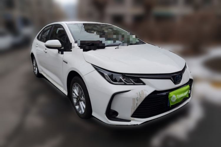 Used Toyota Corolla 2021 Dual-Engine 1.8L E-CVT Pioneer Edition Front Right 45 Deg