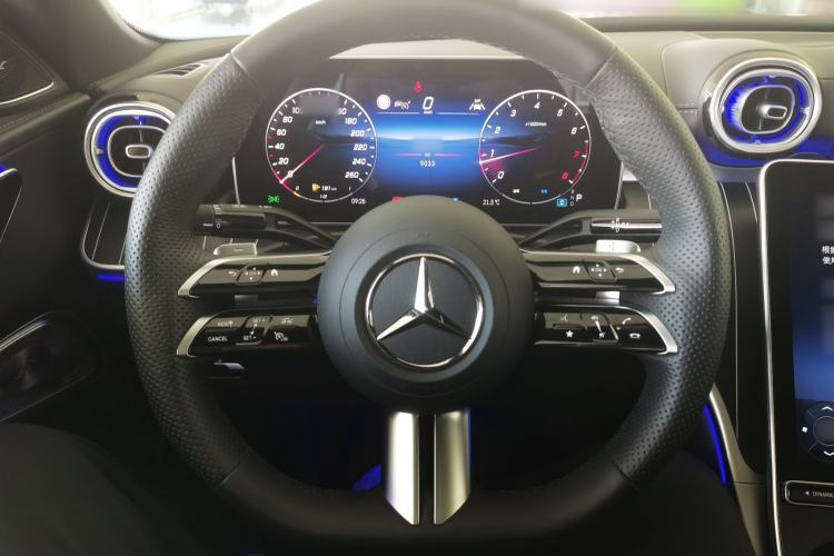 Used Mercedes-Benz C-Class 2024 Facelifted C-Class 260 L Night Edition Sports Version Steering Wheel
