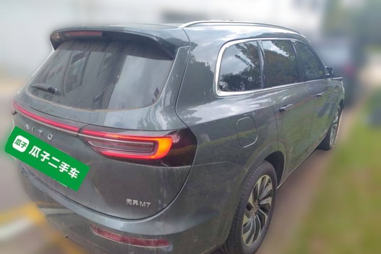 Used Hima AITO M7 2022 1.5T Four-Wheel Drive Luxury Edition Rear Right 45 Deg