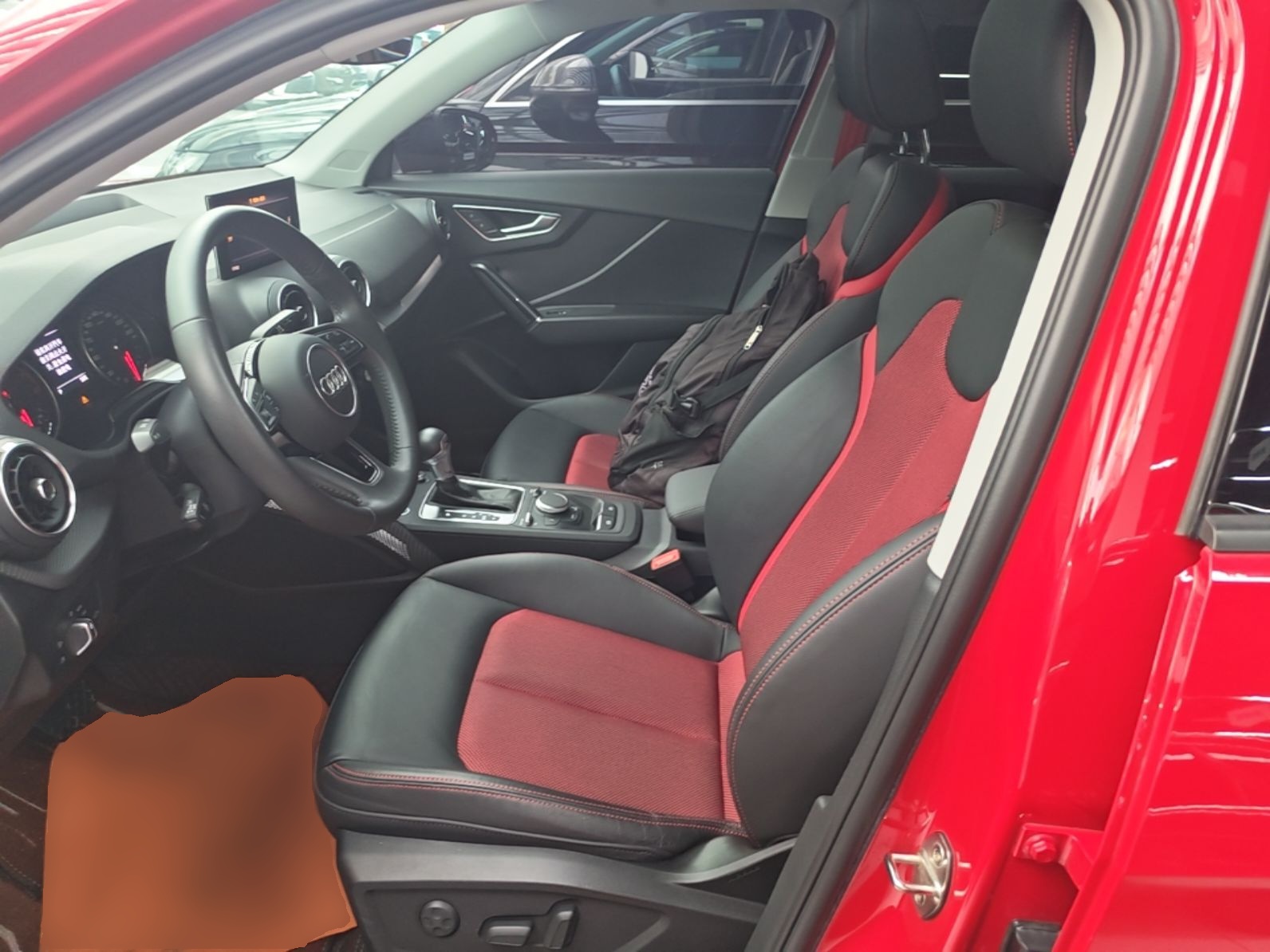Avant de la voiture