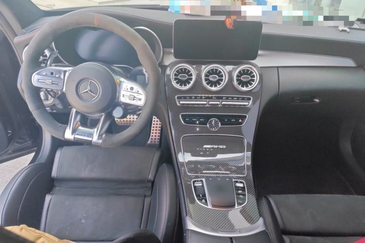 Used Mercedes-Benz C-Class AMG 2019 AMG C 63 Coupe Center Console