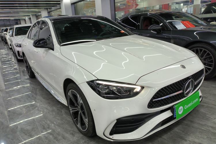 Used Mercedes-Benz C-Class 2022 Revised C 260 L Starry Night Sport Edition Front Right 45 Deg