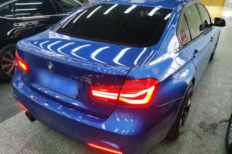 Used BMW 3 Series 2018 320Li Leading Model M Sport Package Rear Right 45 Deg