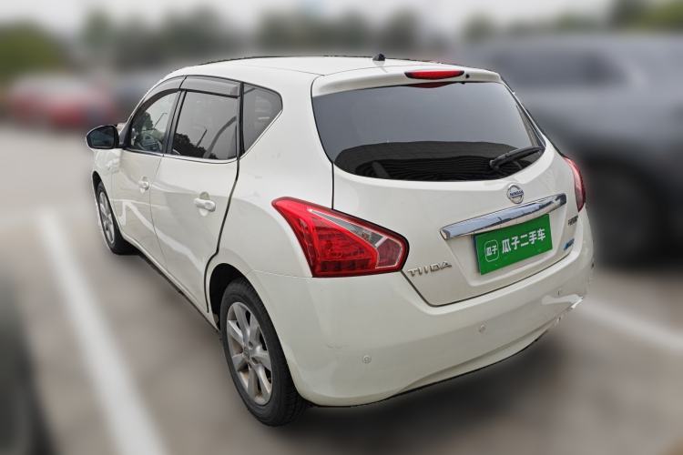 Used Nissan Tiida 2011 1.6L CVT Comfort Model Rear Left 45 Deg