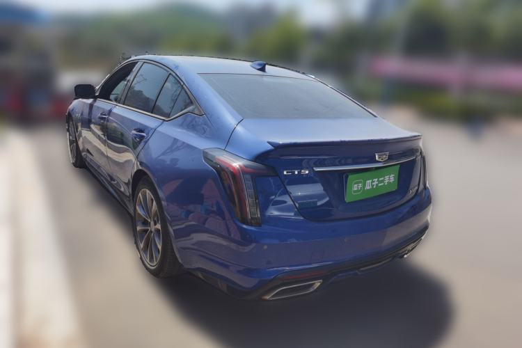 Used Cadillac CT5 2021 28T Advanced Sport Model Rear Left 45 Deg