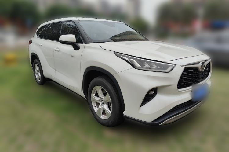 Used Toyota Highlander 2024 2.5L Smart Electric Hybrid Dual-Engine Two-Wheel Drive Elite Version 7 Seats Front Right 45 Deg