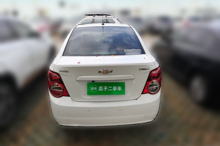 Used Chevrolet Aveo Sonic 2014 Sedan 1.4 SL MT Comfort Edition Rear