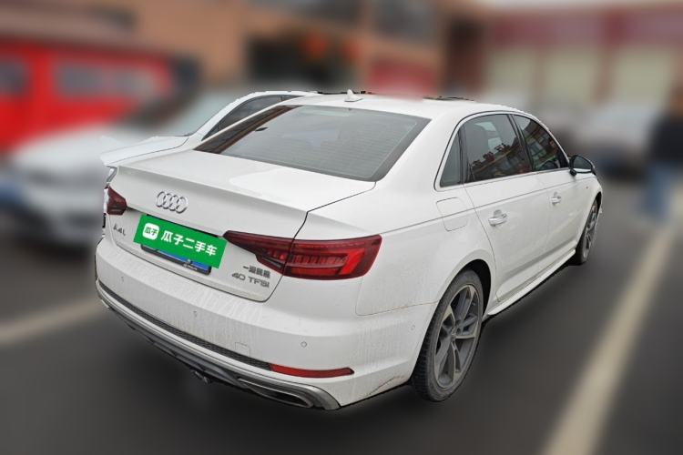 Used Audi A4L 2019 40 TFSI Fashion Edition China VI Emission Standard Rear Right 45 Deg