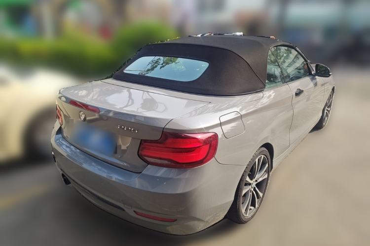 Used BMW 2 Series 2019 225i Convertible Coupe Sports Design Package Rear Right 45 Deg