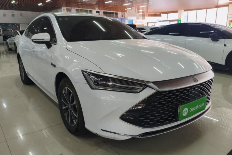 Used BYD Qin PLUS 2024 HONOR Edition DM-i 55KM Leading Model Front Right 45 Deg