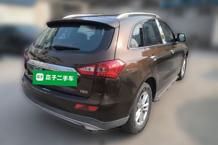 Used Zotye T600 2015 1.5T Manual Luxury Model Rear Right 45 Deg